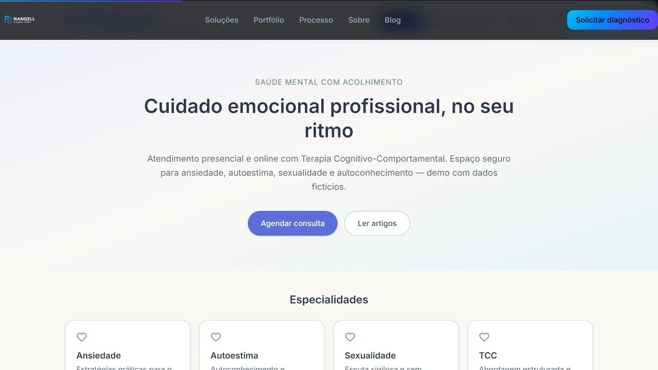 Site profissional não é só aparência: como transformar visitantes em oportunidades reais